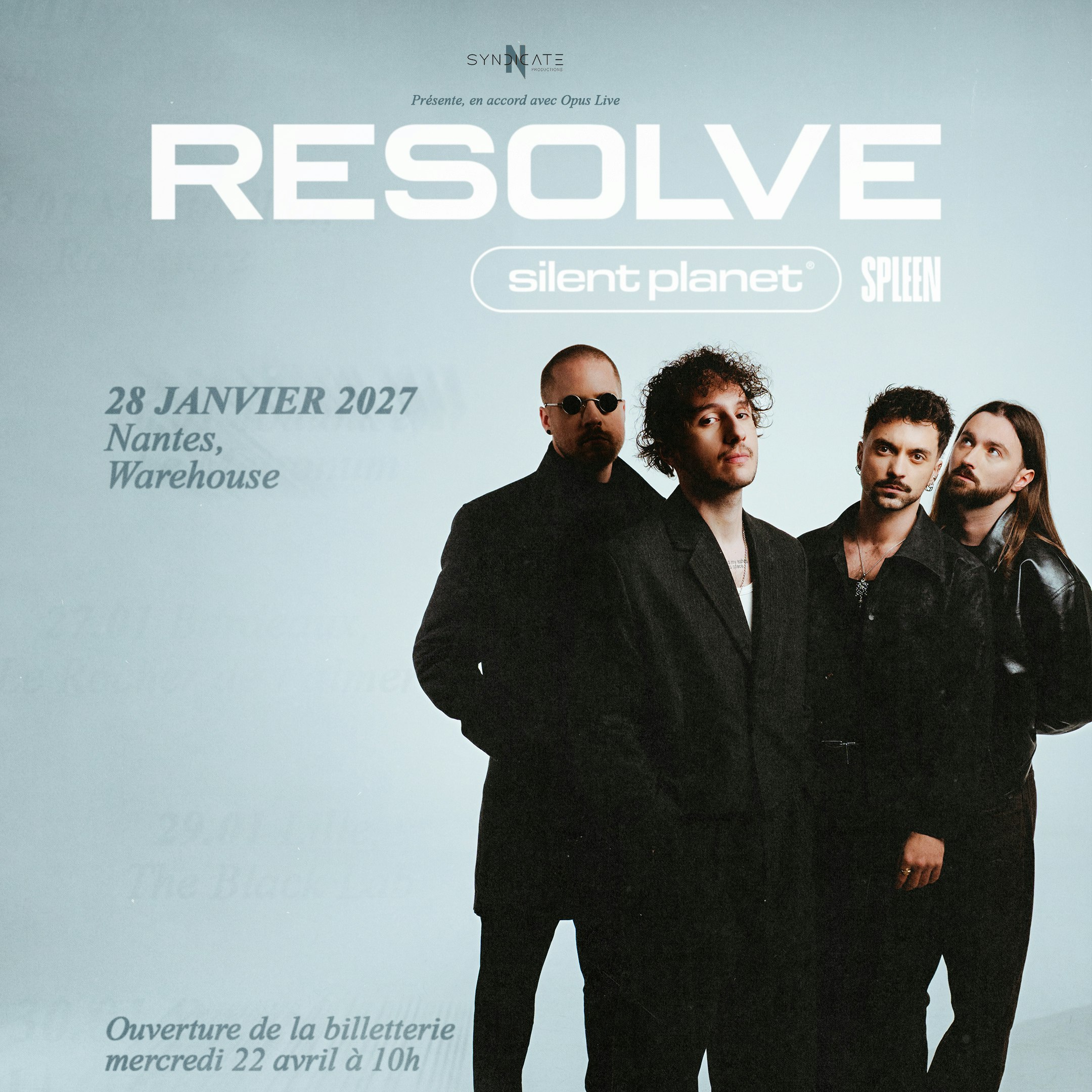 Resolve + Silent Planet + Spleen