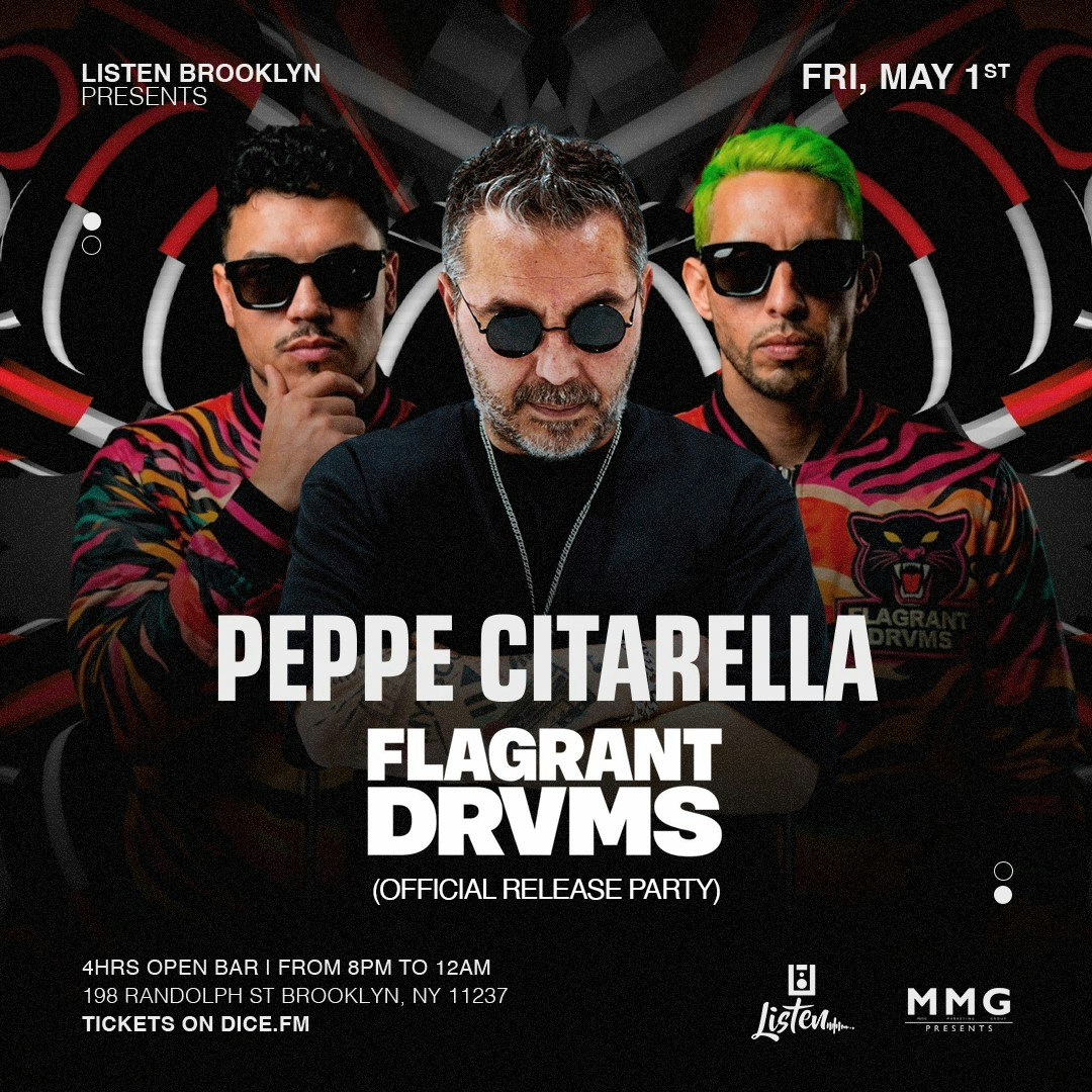 Peppe Citarella and Flagrant Drvms Tickets | From $22.66 | May 1 ...