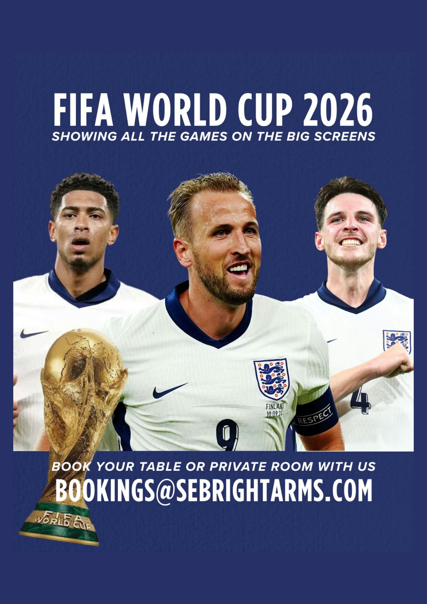 England v Ghana Live (STANDING ONLY) Tickets