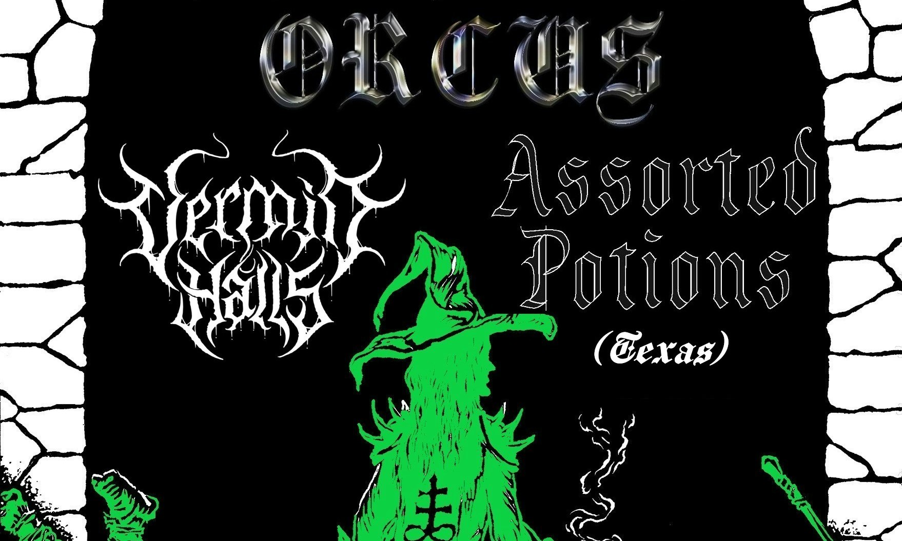 Orcus + Assorted Potions + Vermin Halls