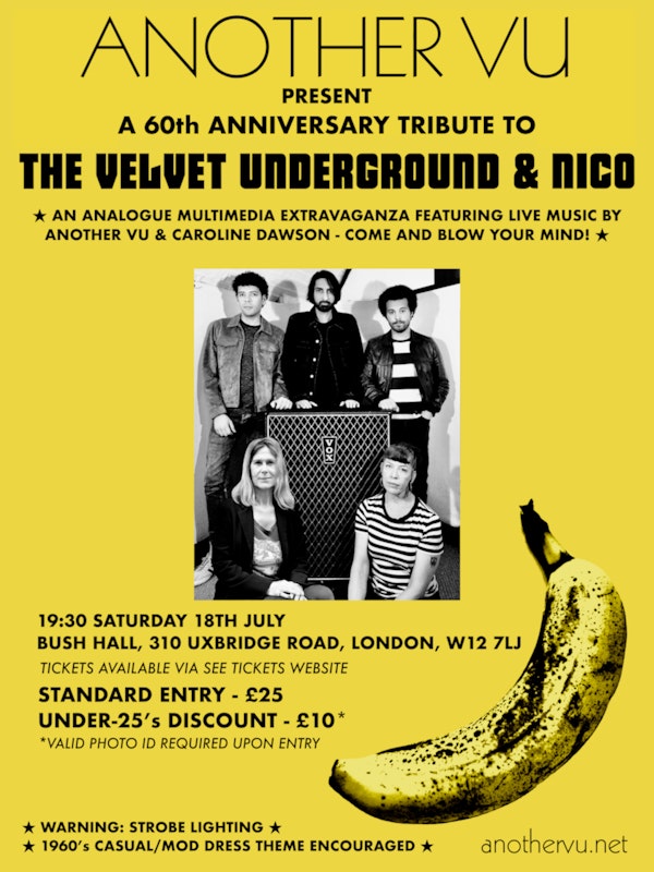 ANOTHER VU - A TRIBUTE TO THE VELVET UNDERGROUND