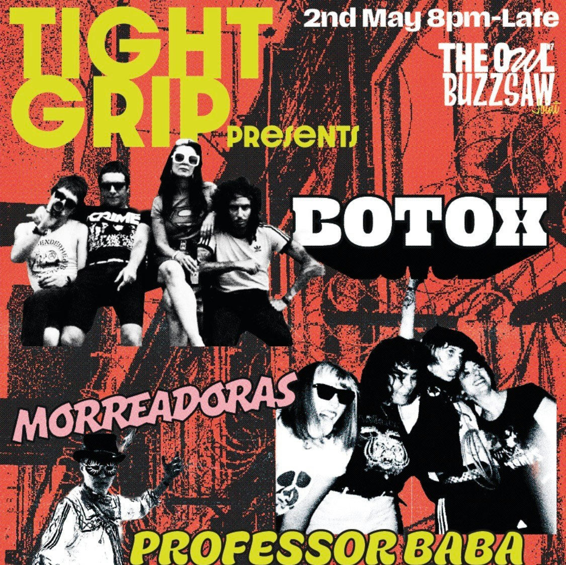 Botox, Morreadoras & Professor Baba & His Invisible Band