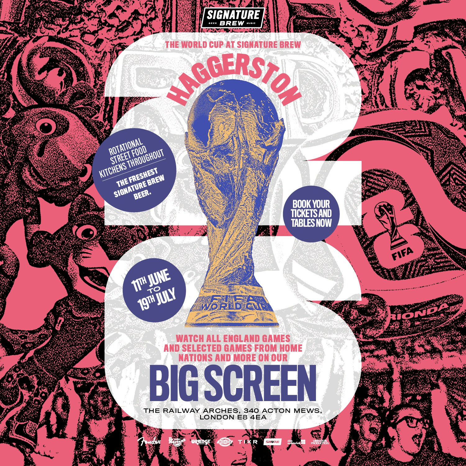 World Cup 2026 - England v Croatia | Haggerston