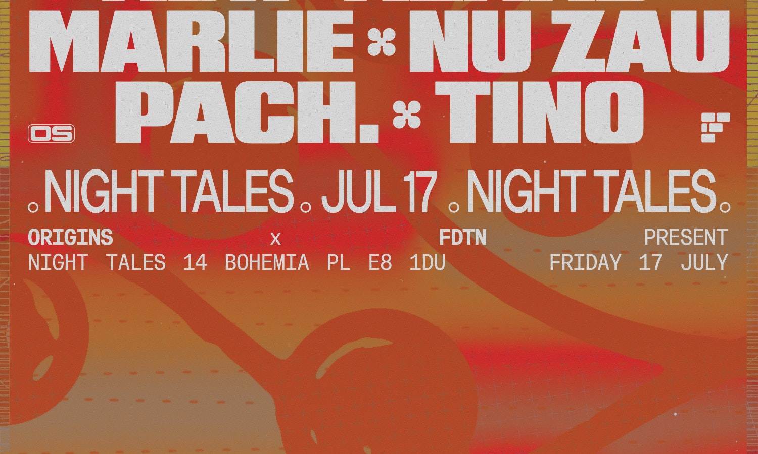 Origins: ADR, Azaad, Marlie, Nu Zau, PACH, Tino