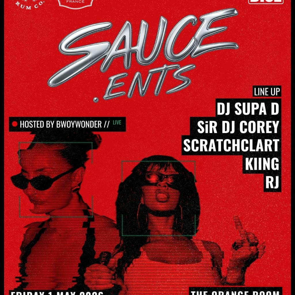 Sauce.ents @ The Orange Room: DJ Supa D x DJ Corey