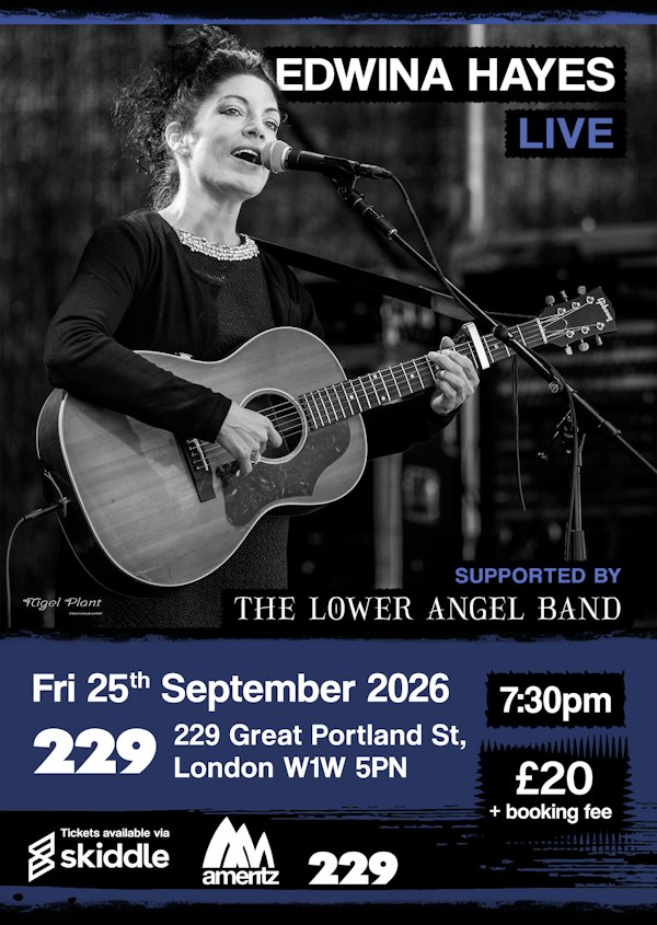 Edwina Hayes, with The Lower Angel Band