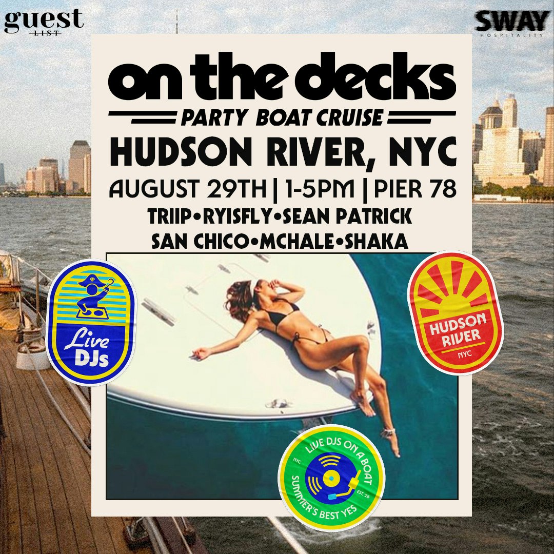 House Music Boat Party