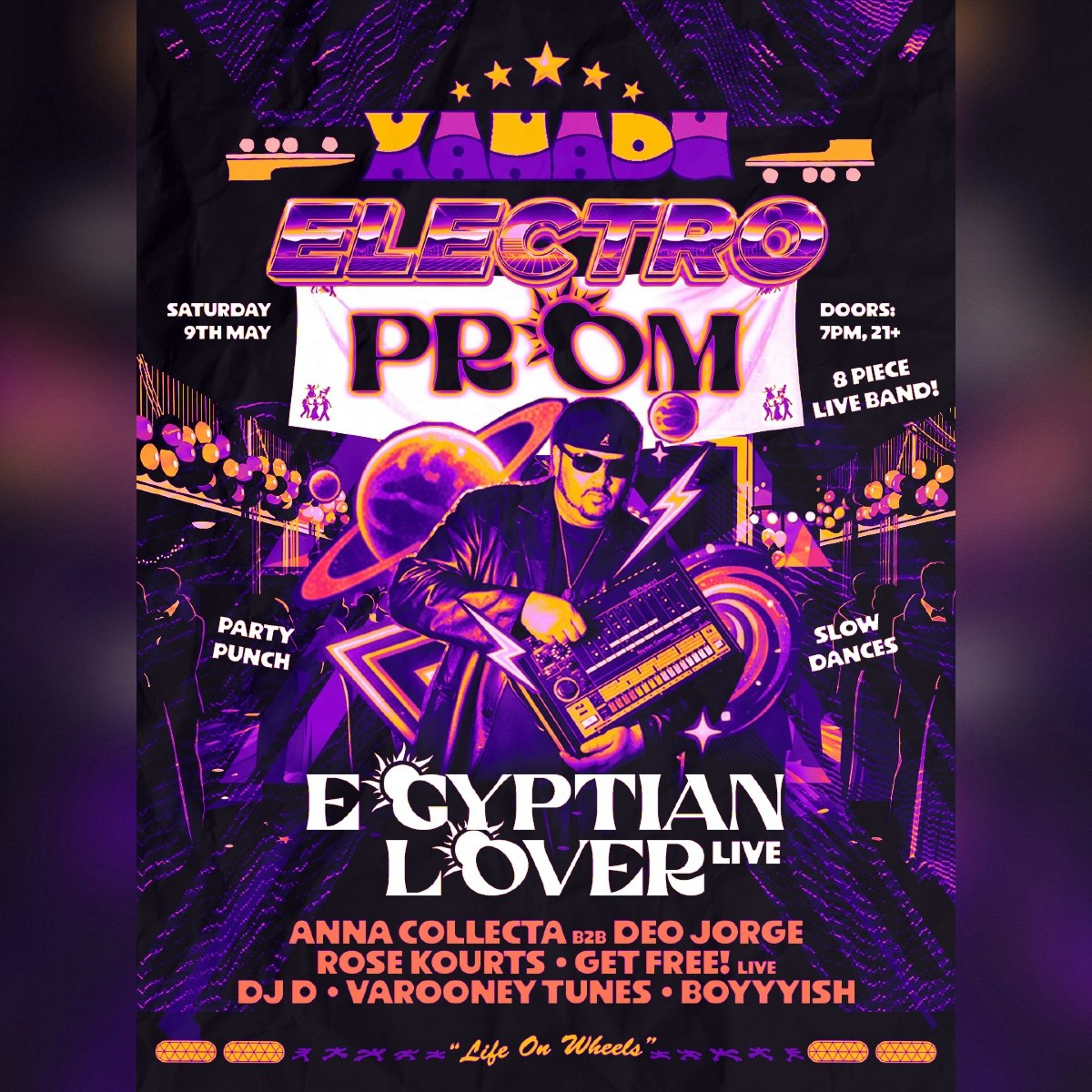 Xanadu Electro Prom ft. Egyptian Lover (LIVE), Deo Jorge b2b Anna