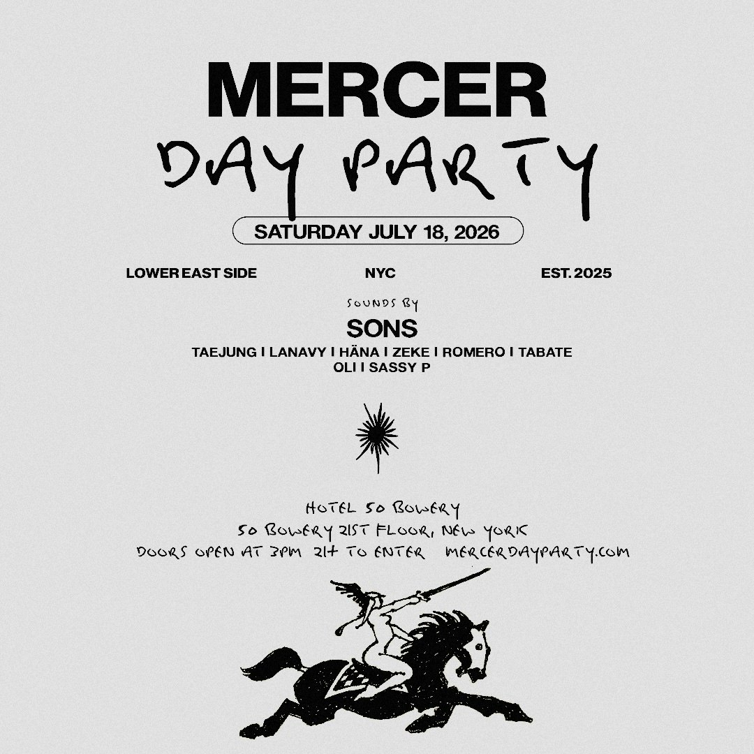 MERCER DAY PARTY – July 18