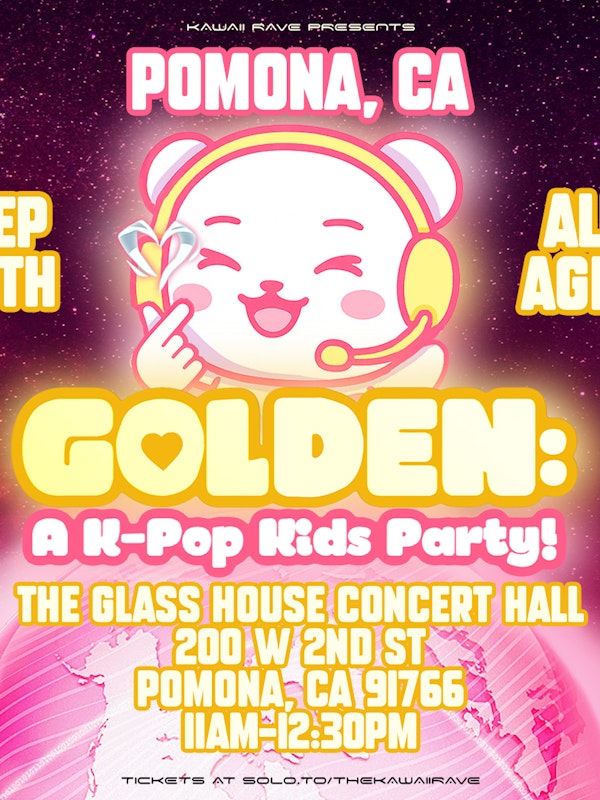 GOLDEN: A K-Pop Kids Party! @ The Glass House