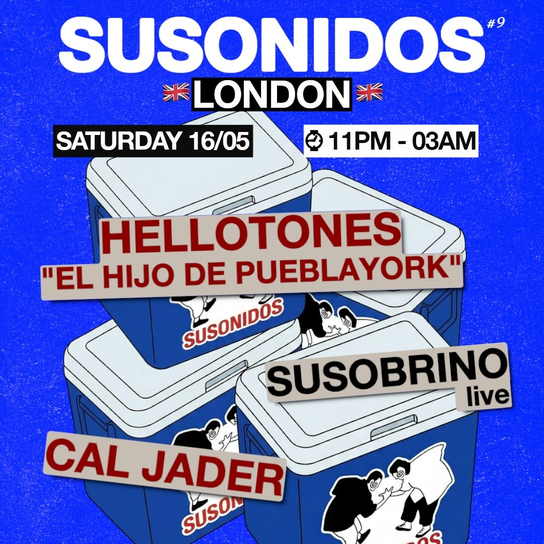 SUSONIDOS - Susobrino (LIVE) + hellotones (DJ)