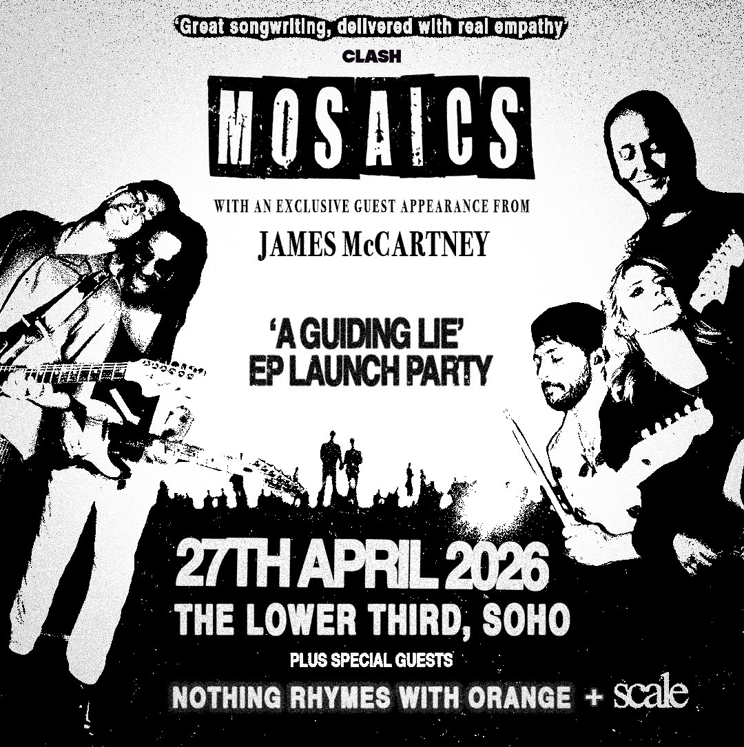 MOSAICS: EP Launch Party (feat. James McCartney) at The Lower Third
