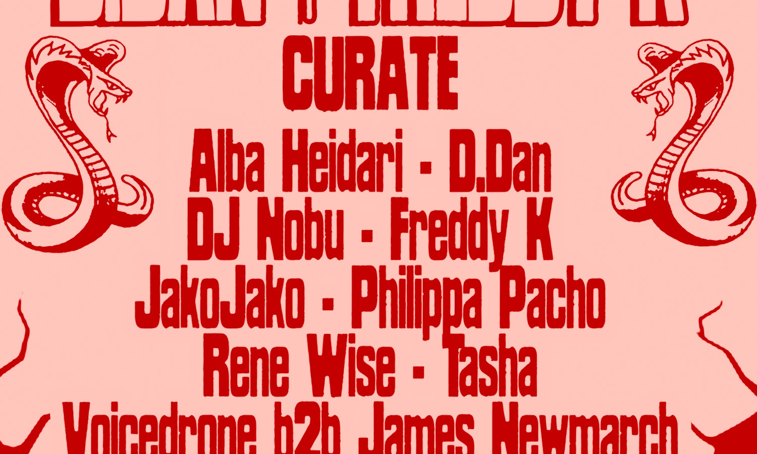 ⁠D.Dan & Freddy K curate w/ DJ Nobu, Philippa Pacho, JakoJako, Rene Wise + more - Day & Night