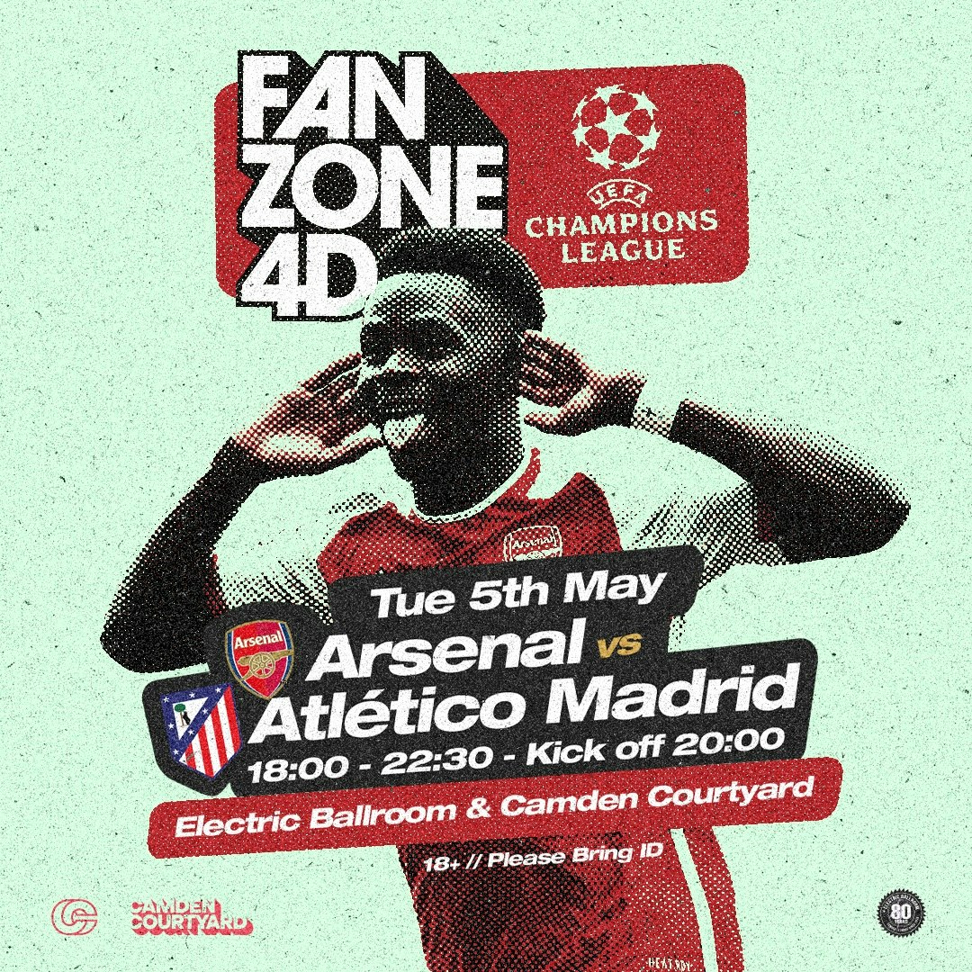Arsenal VS Atlético Madrid - Champions League