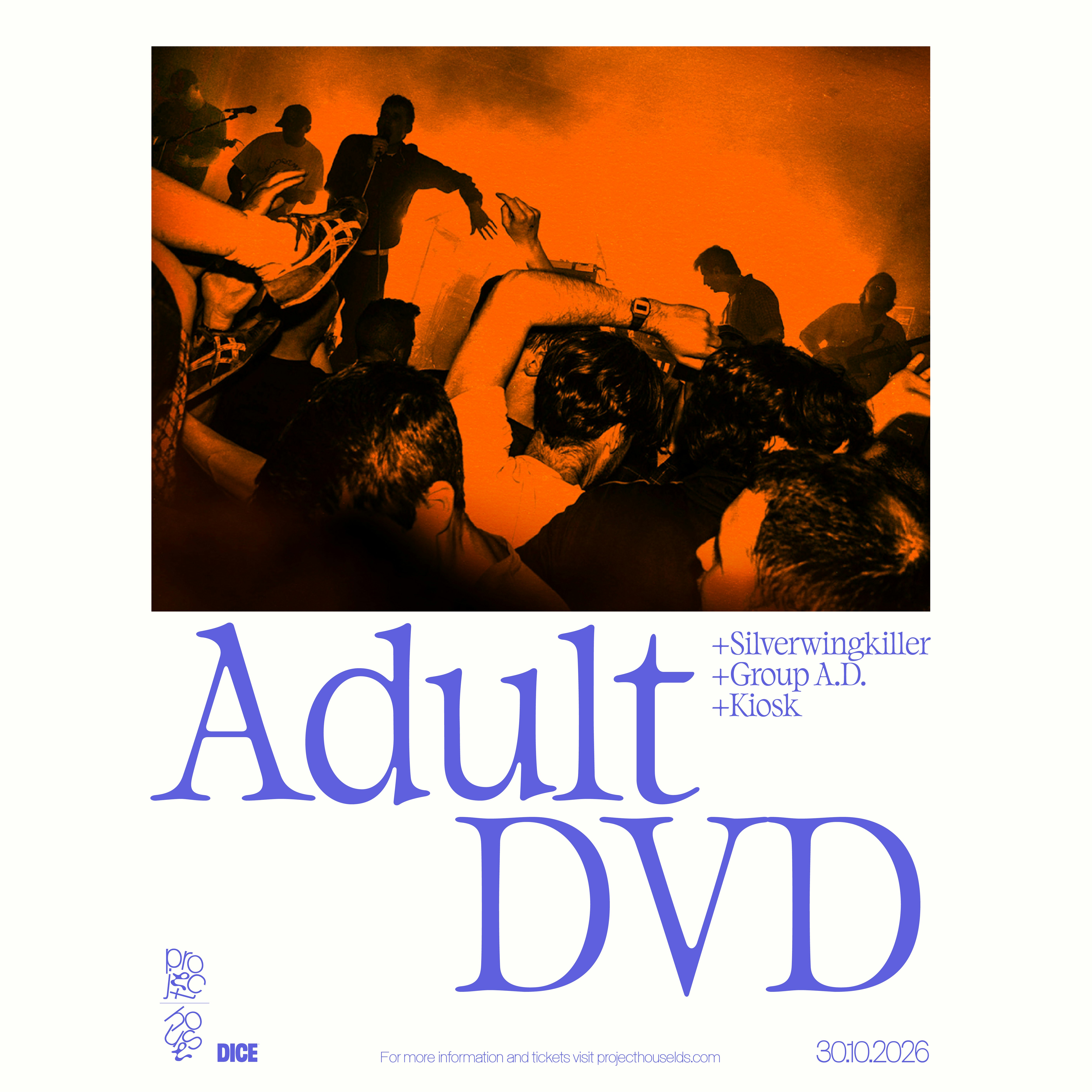Adult DVD Tickets | £19.20 | 30 Oct @ PROJECT HOUSE, Leeds | DICE