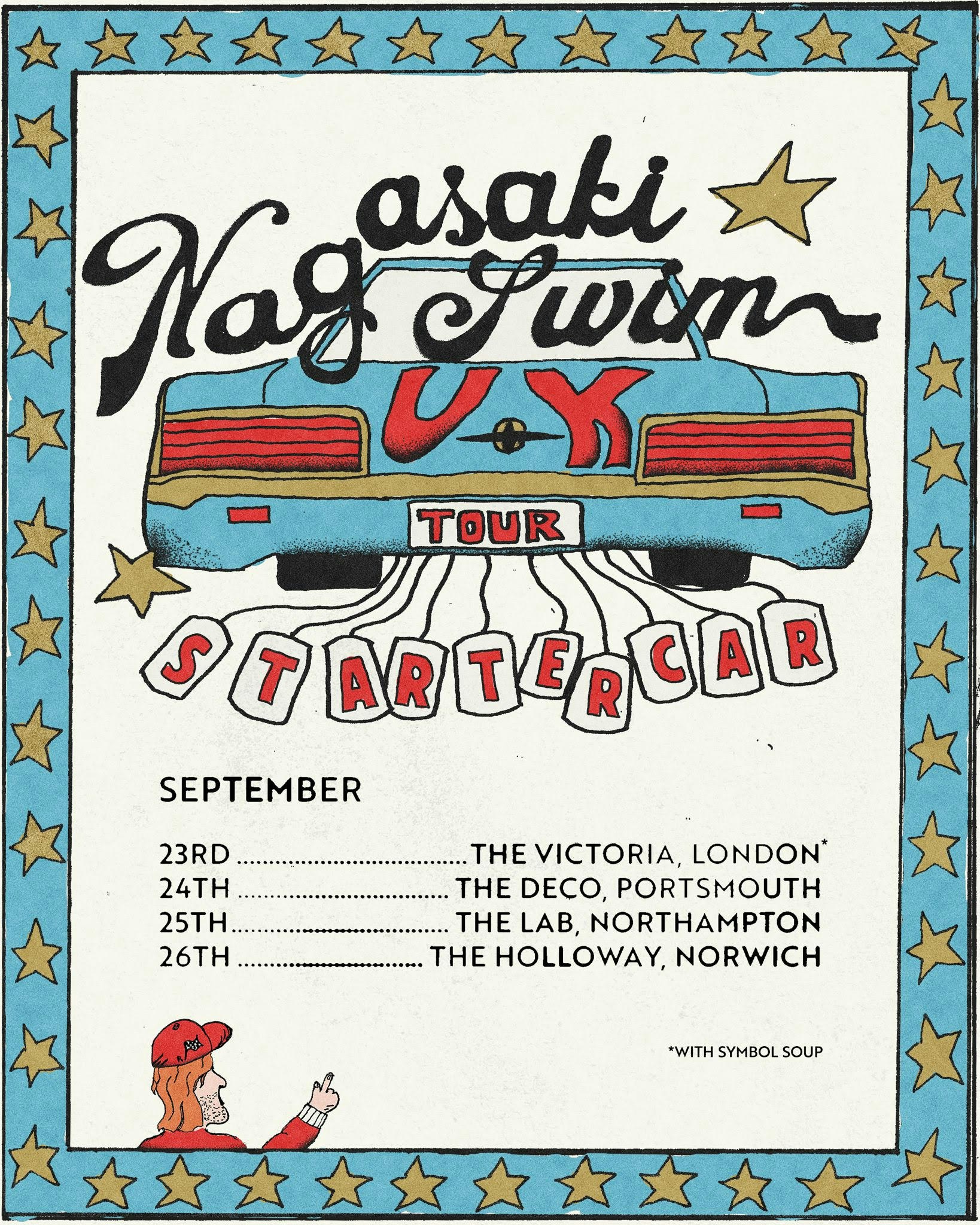 Nagasaki Swim + Starter Car + Decent Wrestlers at The Holloway, Norwich