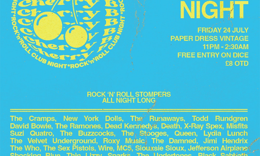 Cherry B! 70s Club Night