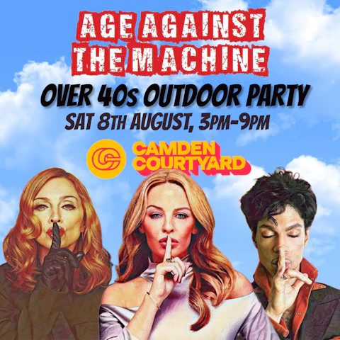 Age Against The Machine Over 40s Outdoor Party