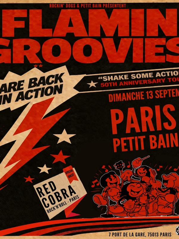 The Flamin' Groovies + Red Cobra
