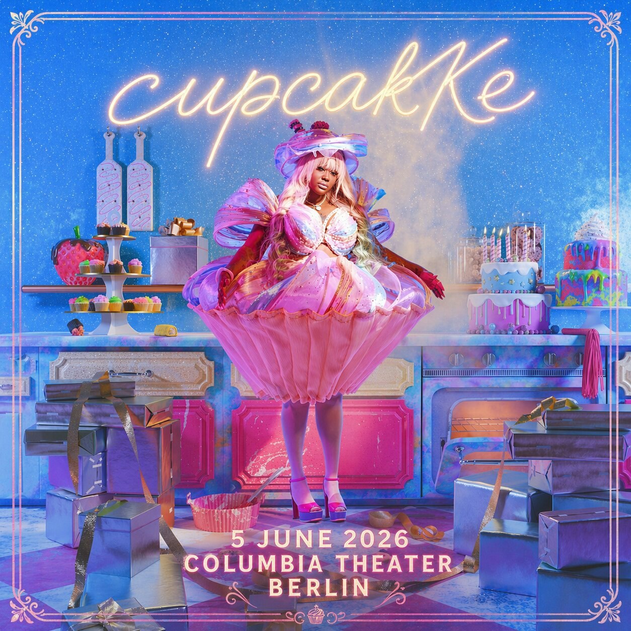CupcakKe - Techno Party in Berlin