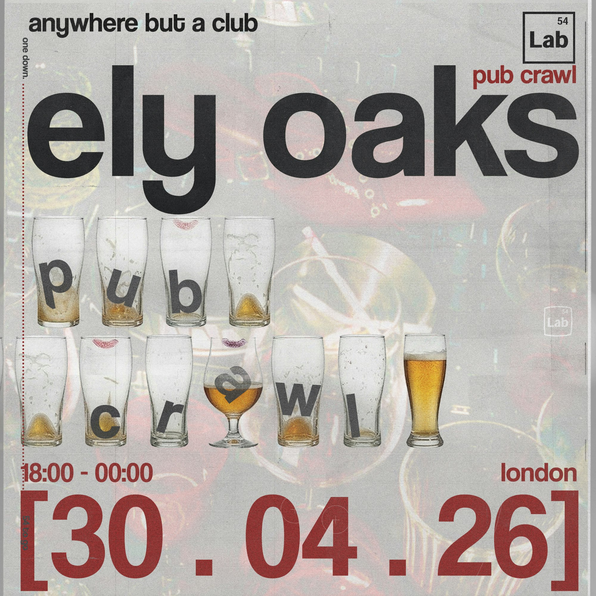 Lab54 | Ely Oaks Pub Crawl 