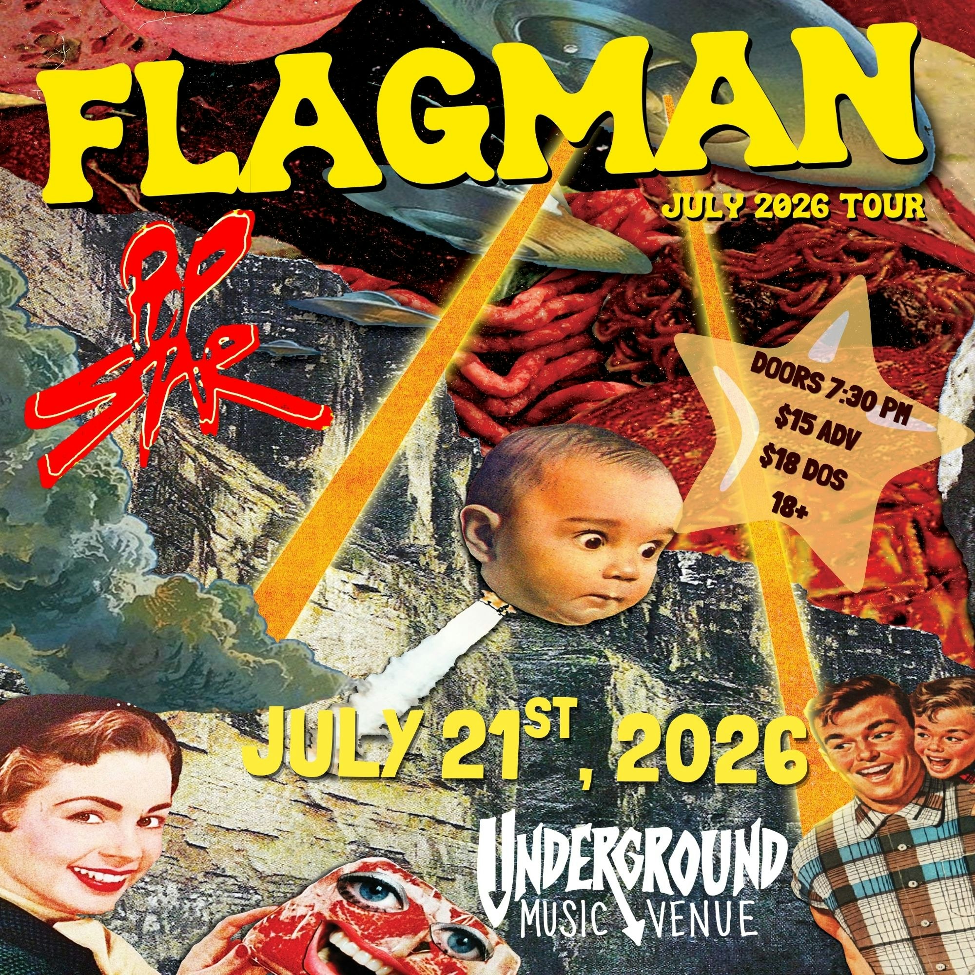 Flagman, Popstar flyer