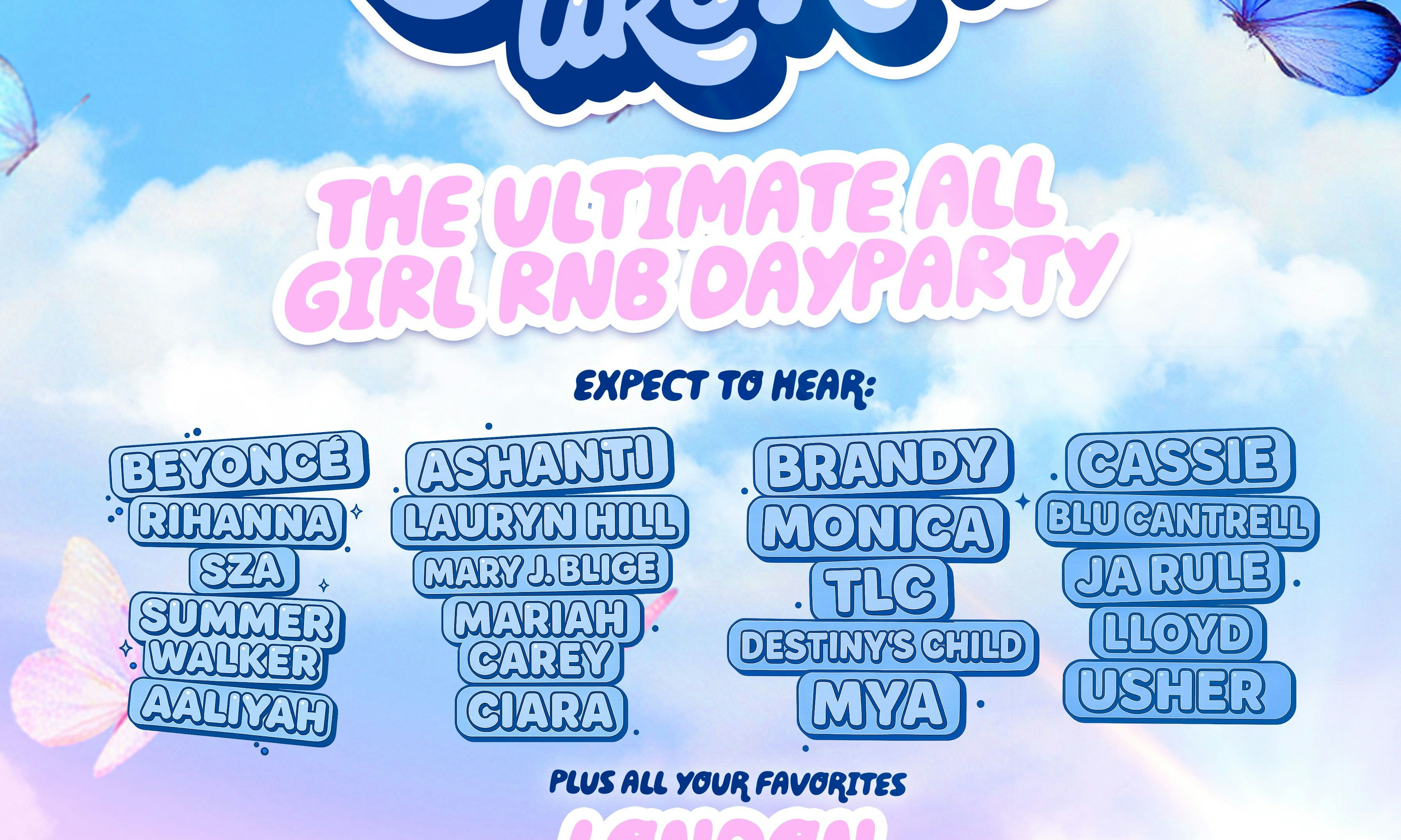 Girls Like R&B x XOYO London - Sat 6th June