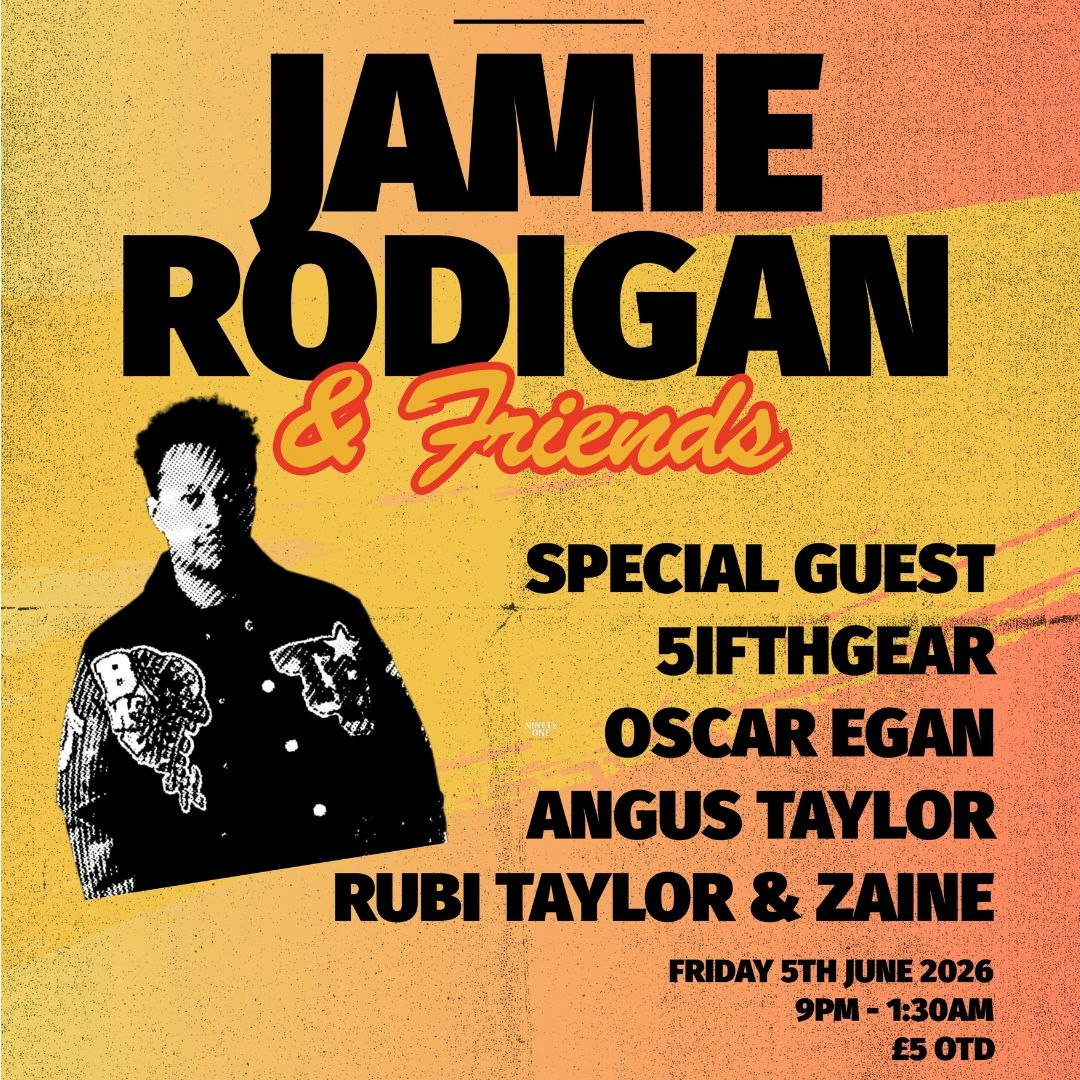 Ninety One House Party: Jamie Rodigan & Friends
