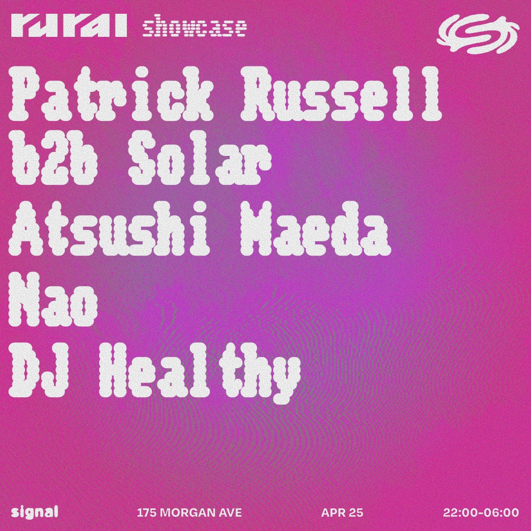 rural Festival showcase: Manfredas, Atsushi Maeda, Nao, DJ Healthy