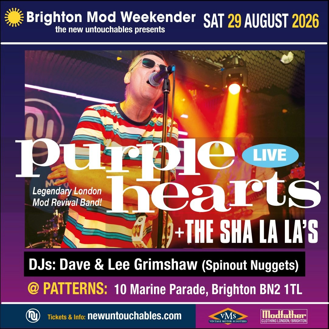 Mod Weekender: Purple Hearts