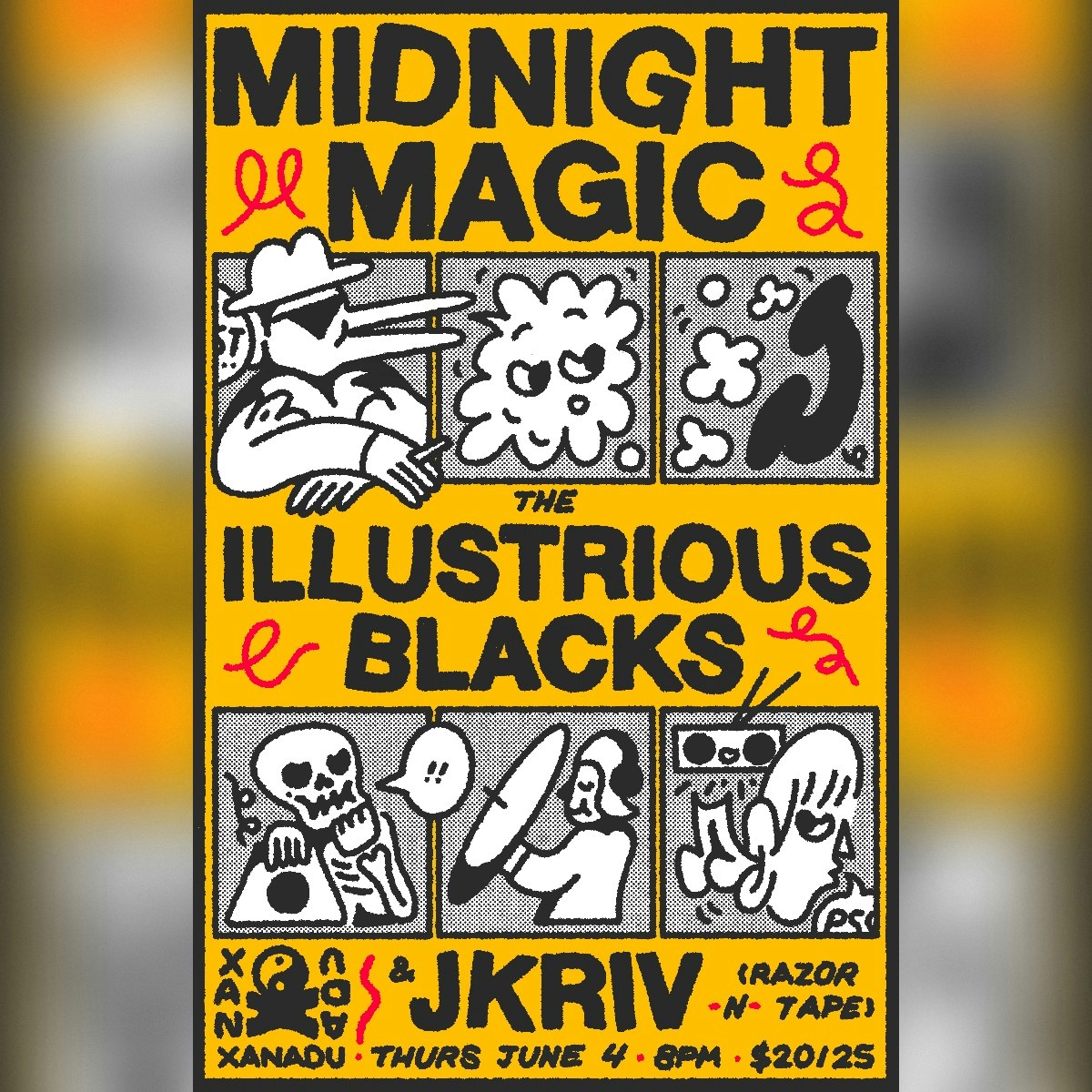Midnight Magic Single Release Party (LIVE) w/ Razor n Tape (skate