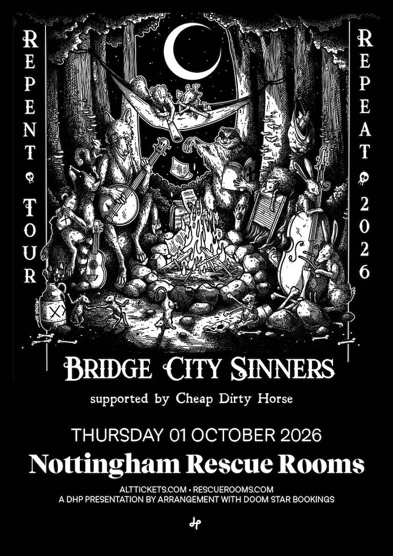 BRIDGE CITY SINNERS at Rescue Rooms, Nottingham