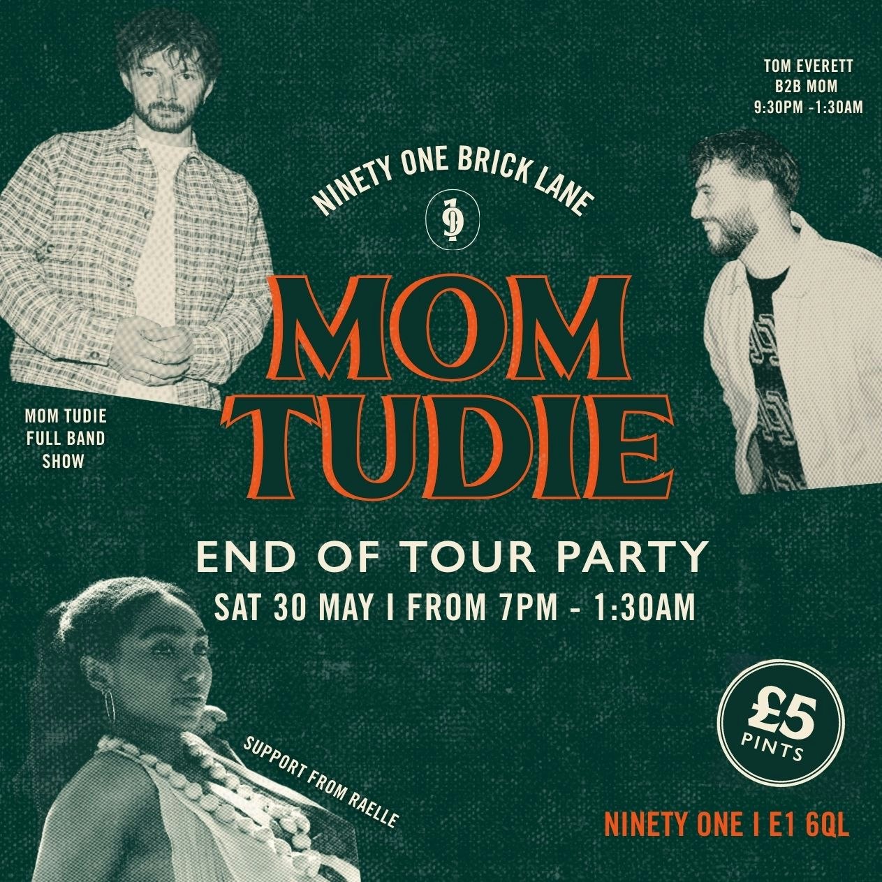 Mom Tudie: End of Tour Party