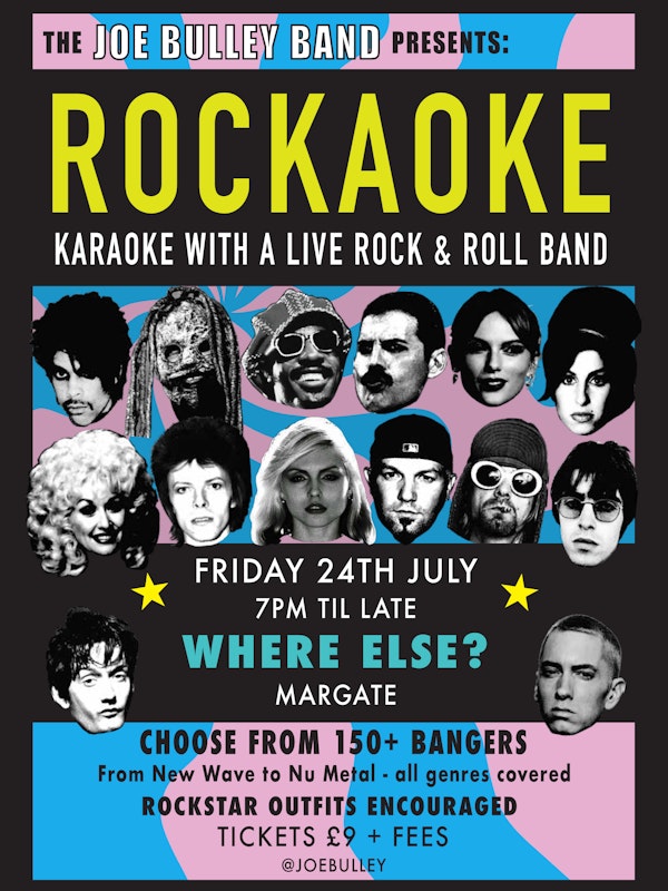 The Joe Bulley Band presents: ROCKAOKE