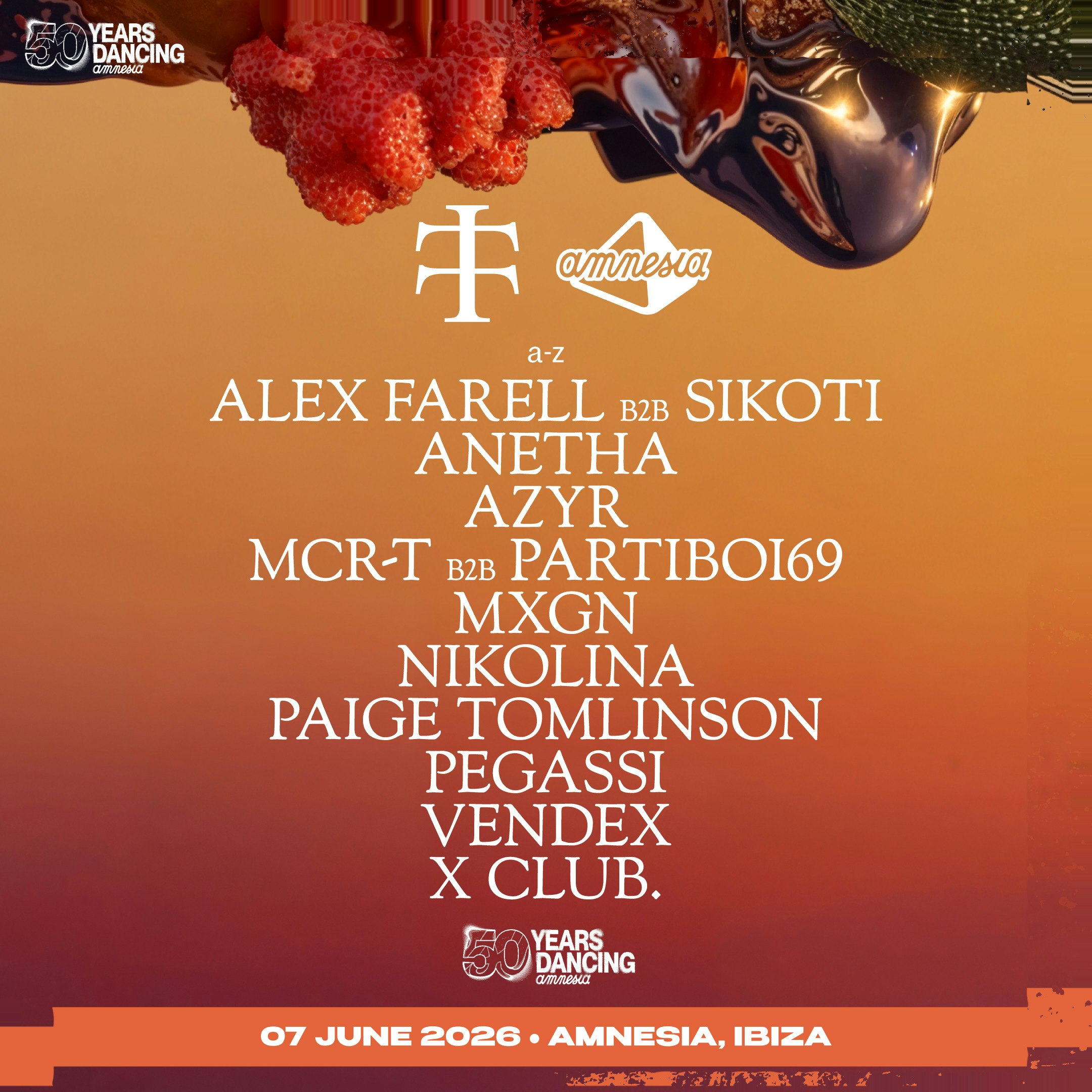 Teletech Tickets | €60 | Jun 7 @ Amnesia Ibiza, Ibiza | DICE