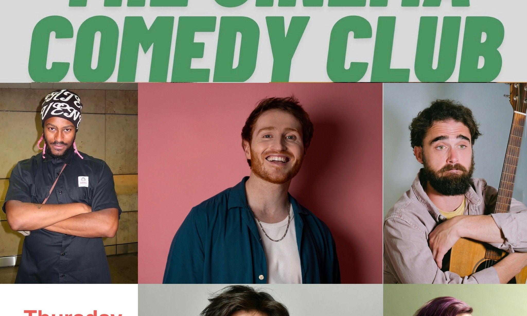 Cinema Comedy @ The Fellowship : ALI WOODS & more