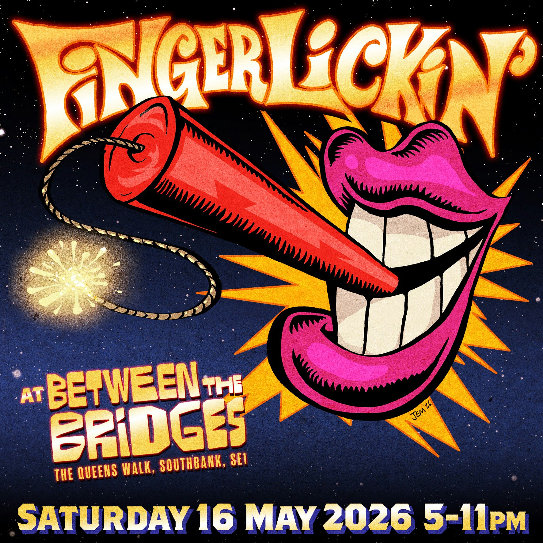 Finger Lickin at Between the Bridges 