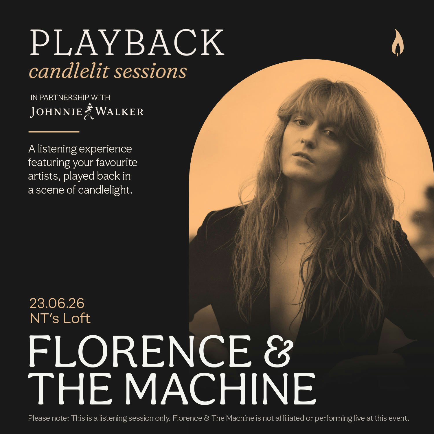  Playback: Florence + The Machine [Candlelit Listening]