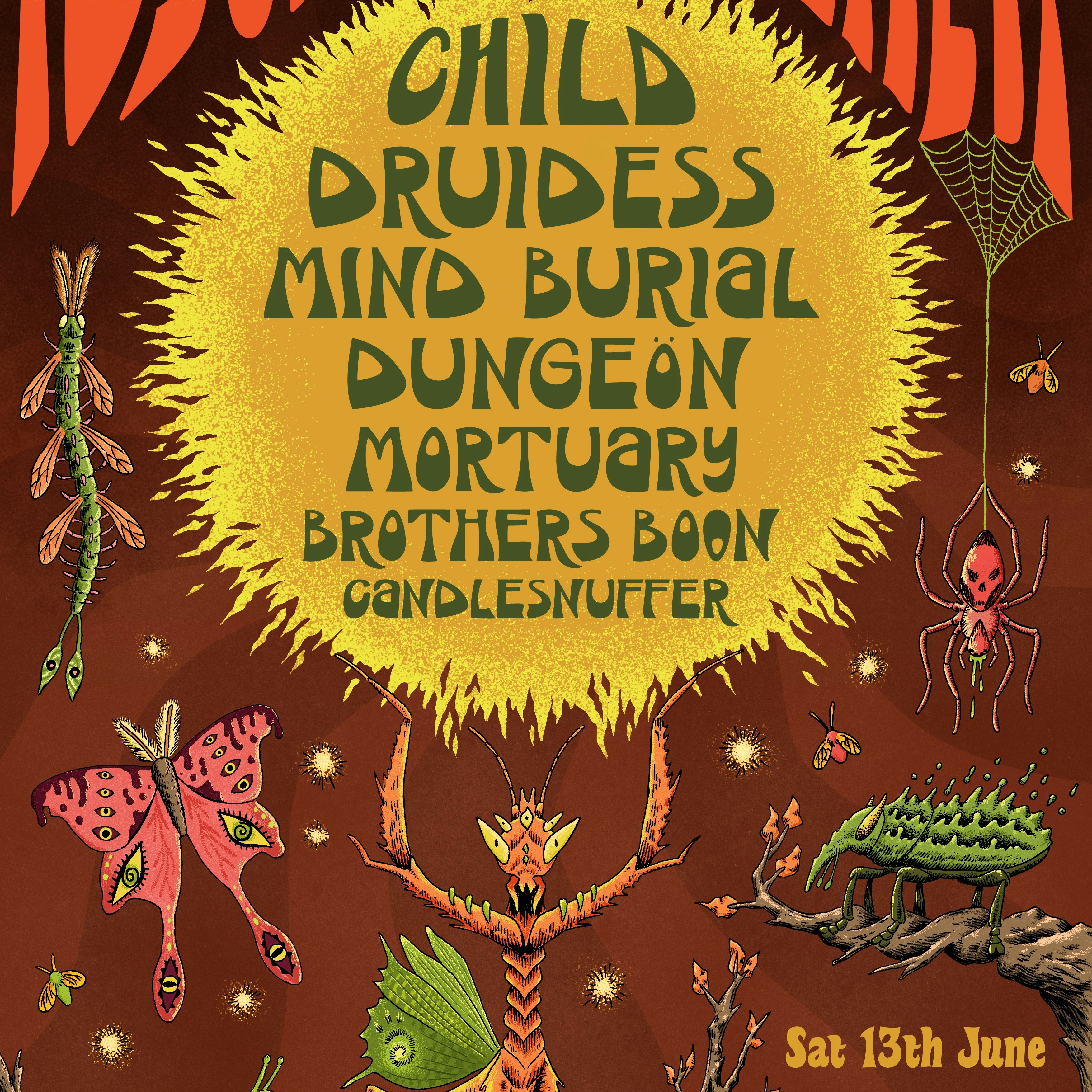PSYCH'O'TICK SUMMER: CHILD (Aus), Druidess + More