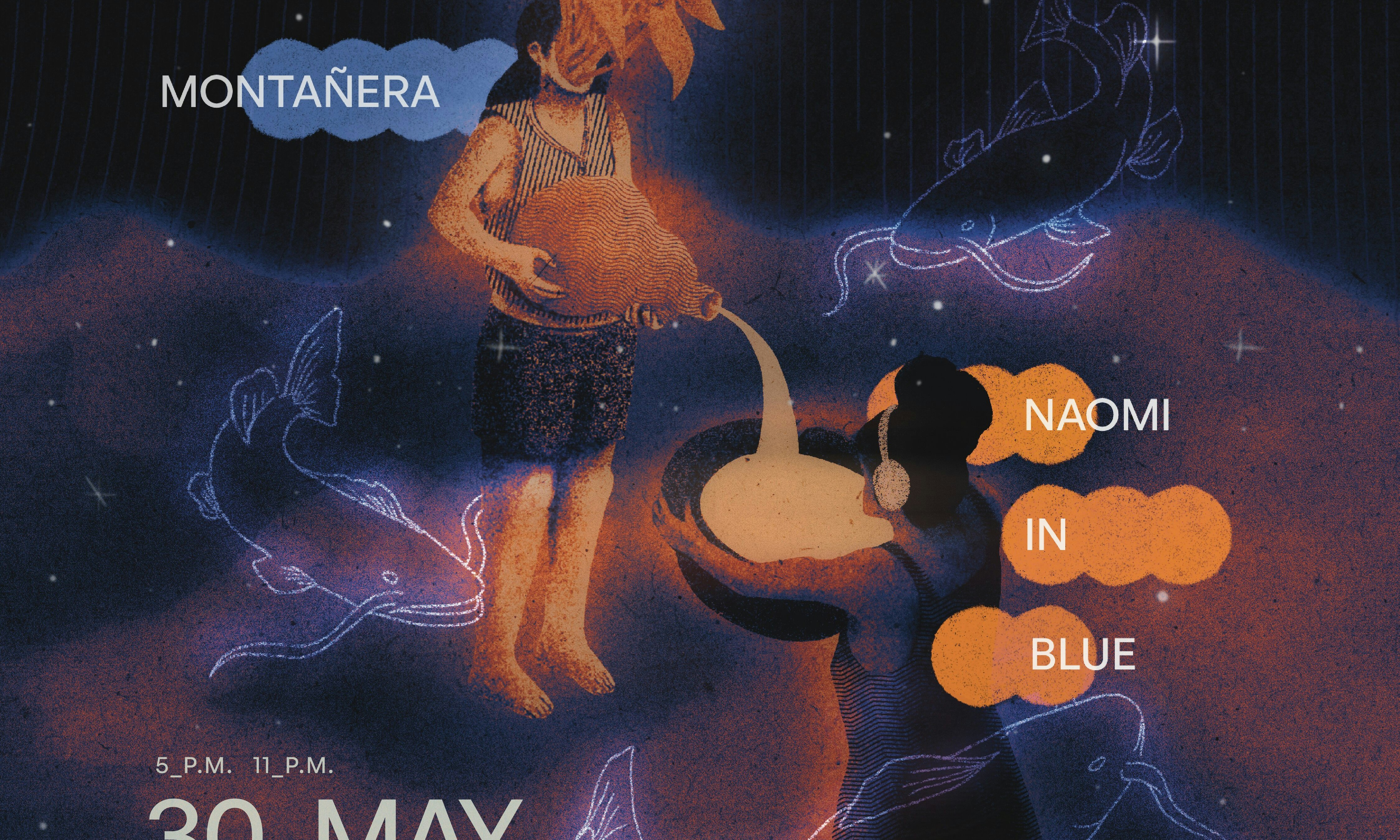 Cero a la Izquierda: Montañera and Naomi in Blue