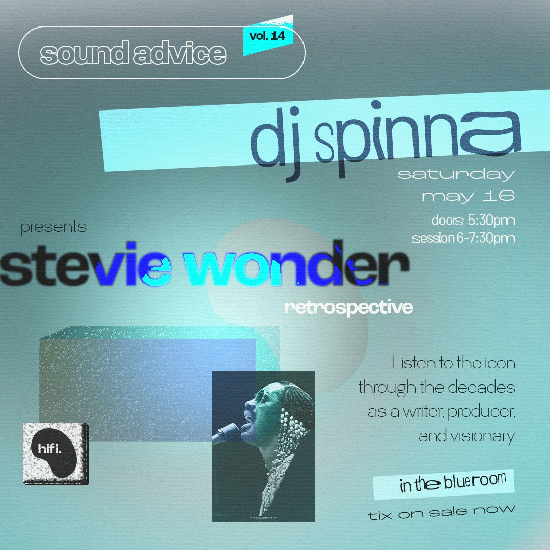 SOUND ADVICE | DJ SPINNA Tickets | $12.26 | 16 May @ SHYBOY HI FI
