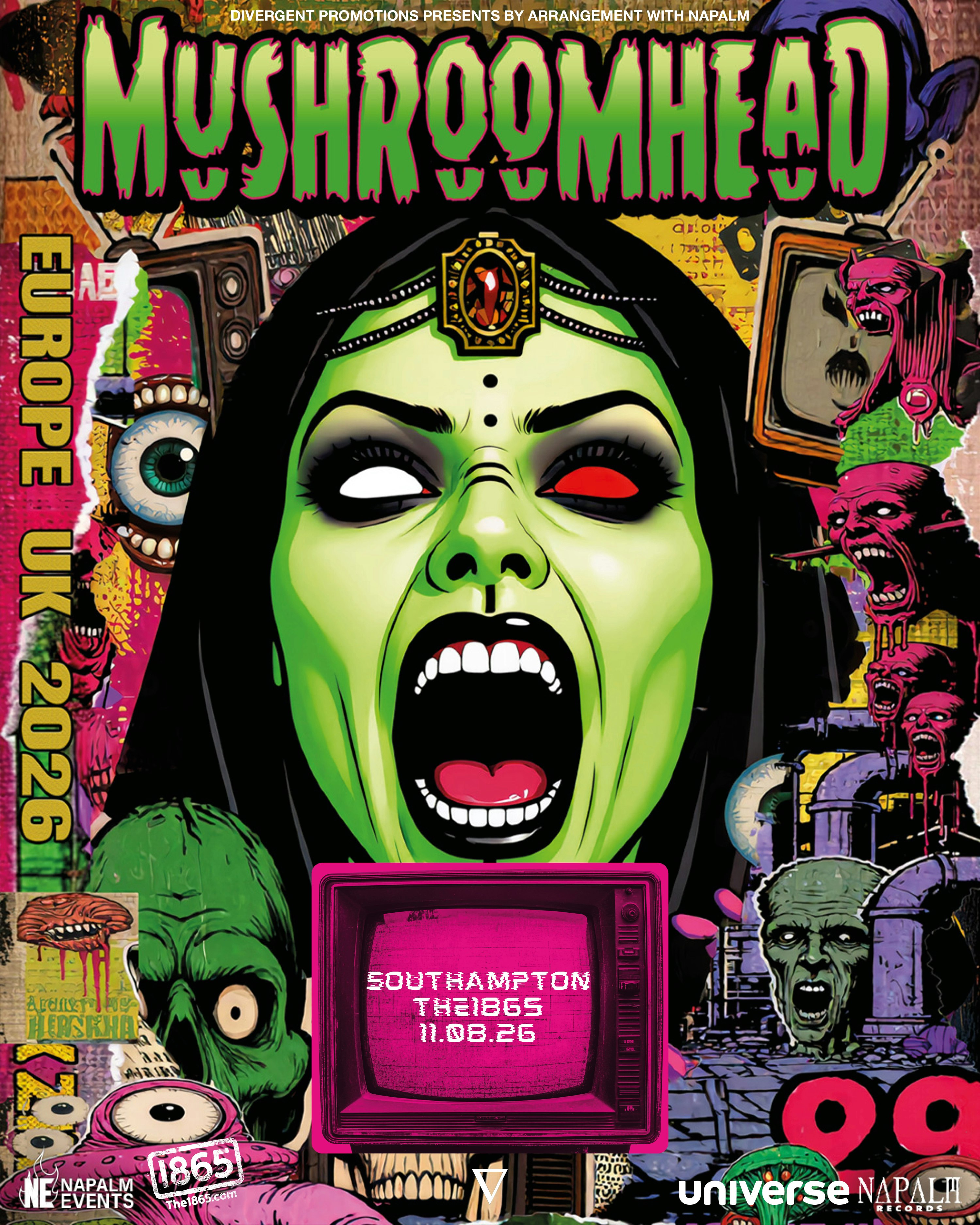 Mushroomhead Tickets | £28.94 | 11 Aug @ The 1865, Southampton | DICE
