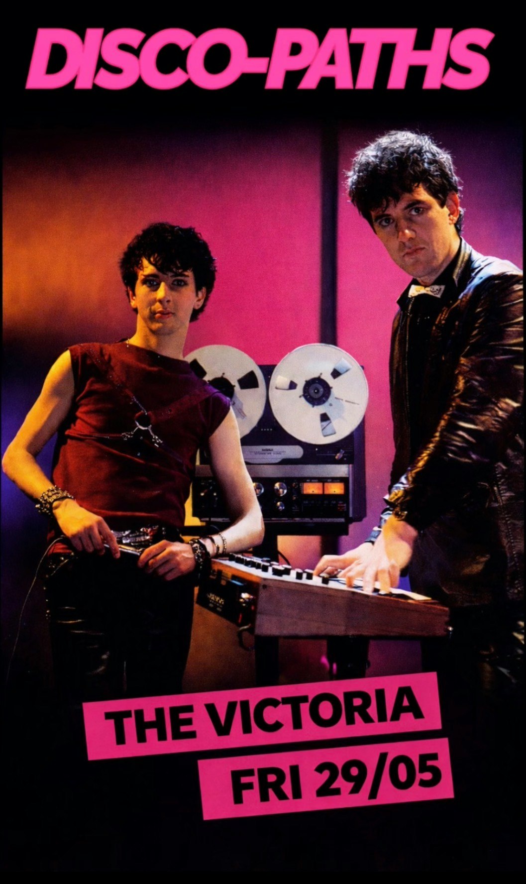 Disco-paths at The Victoria, London