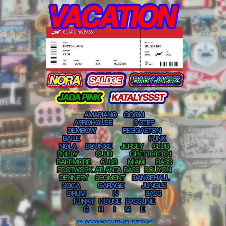 VACATION: Baby Jackz, Nora, Jada Pink & KATALYSSST