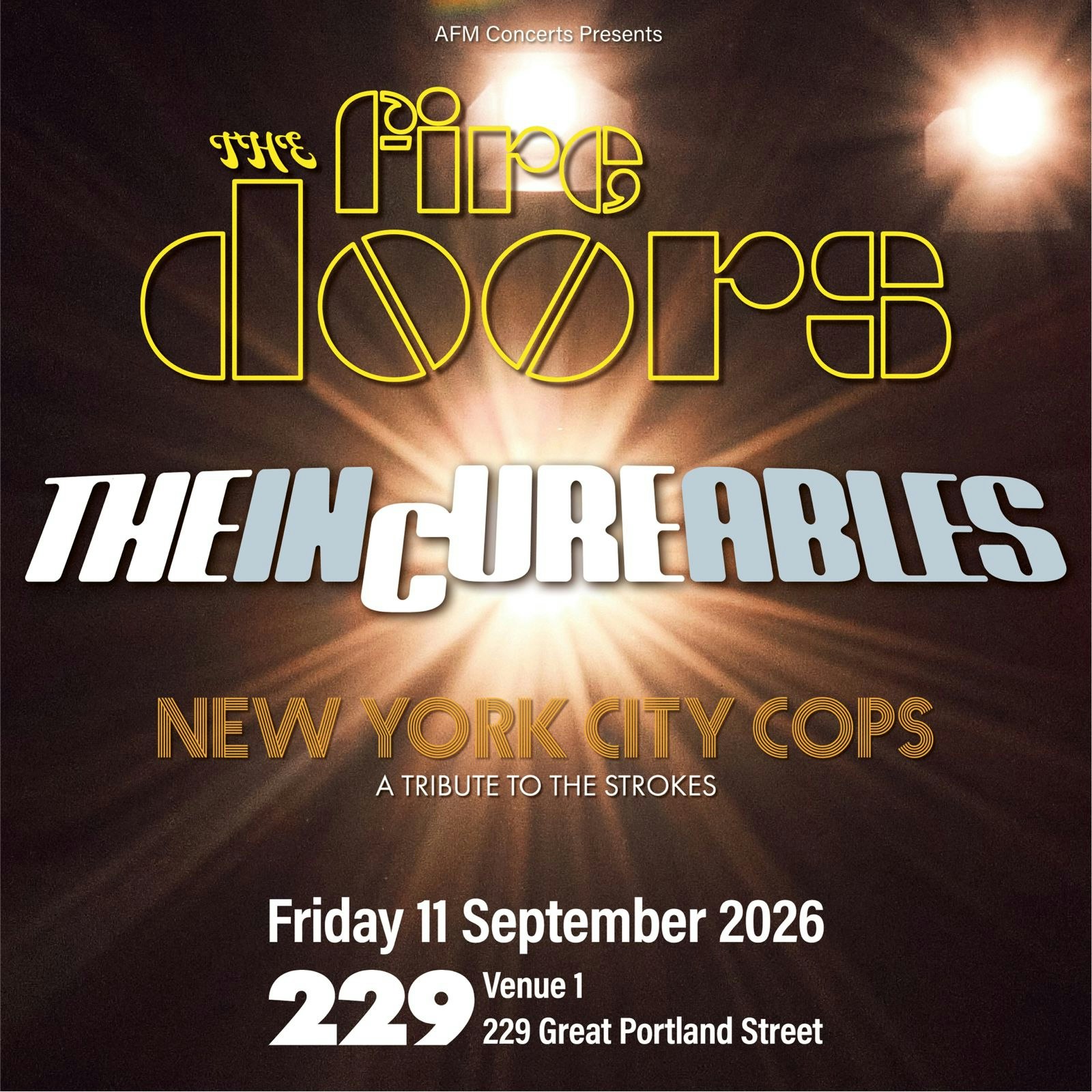 The Fire Doors + The InCureables (co-headline)