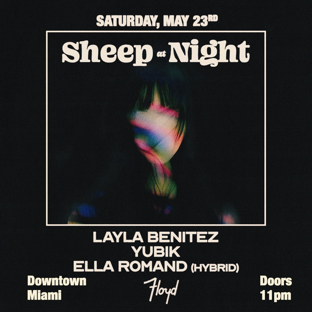 Sheep at Night