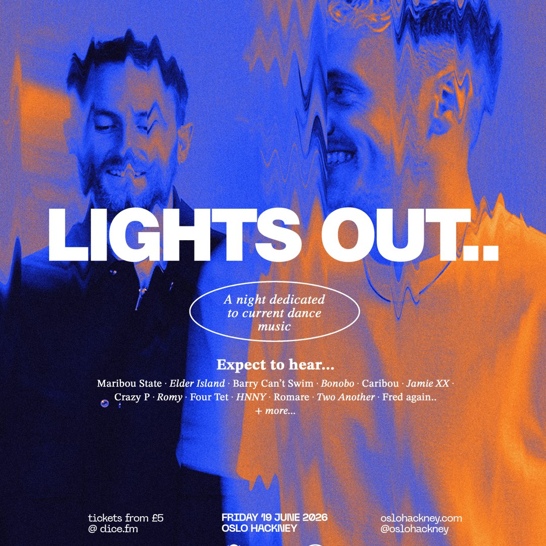 LIGHTS OUT...for fans of Maribou State, Elder Island, Barry Can't Swim, Bonobo & more