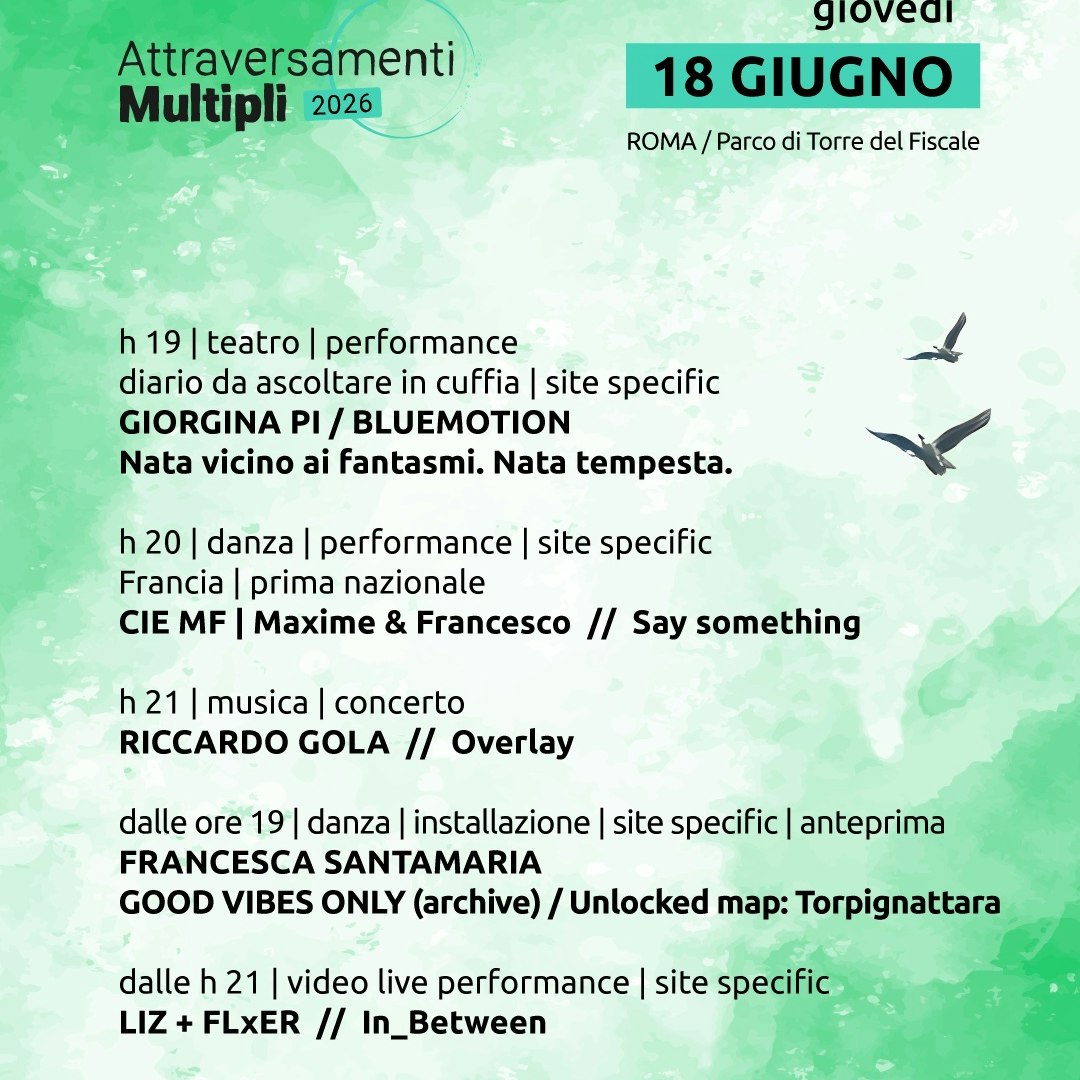 Attraversamenti Multipli 2026 - DAY 6