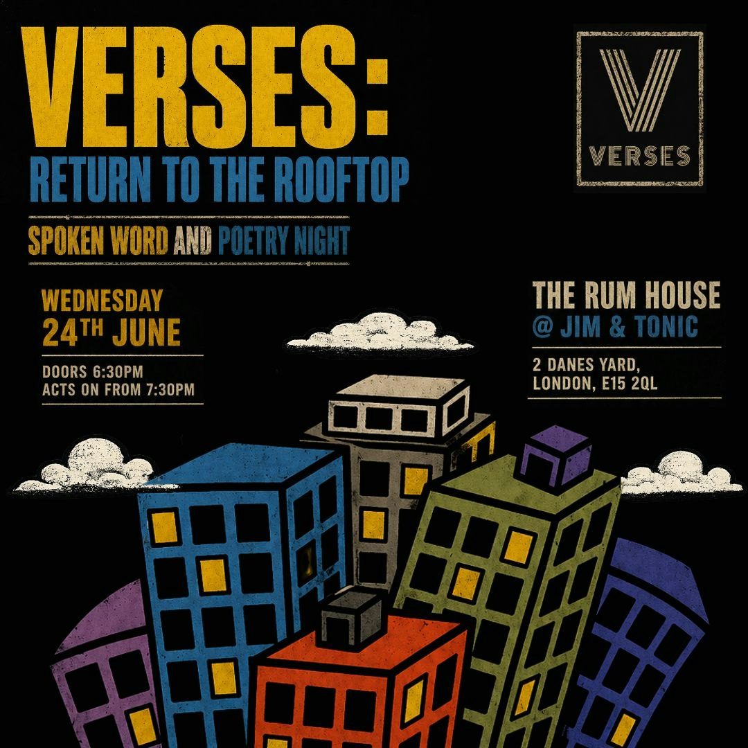 VERSES Poetry Night: Return to the Rooftop