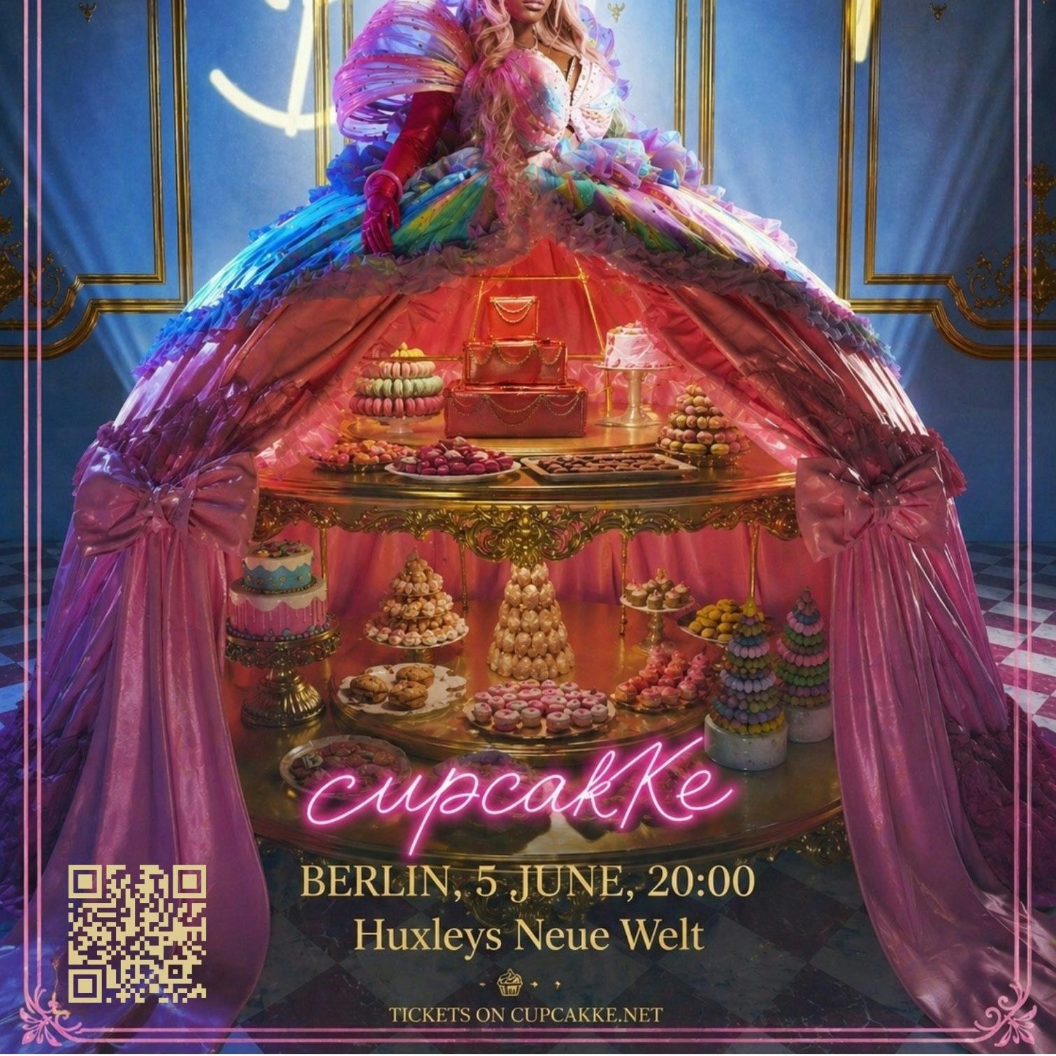 CupcakKe - Techno Party in Berlin